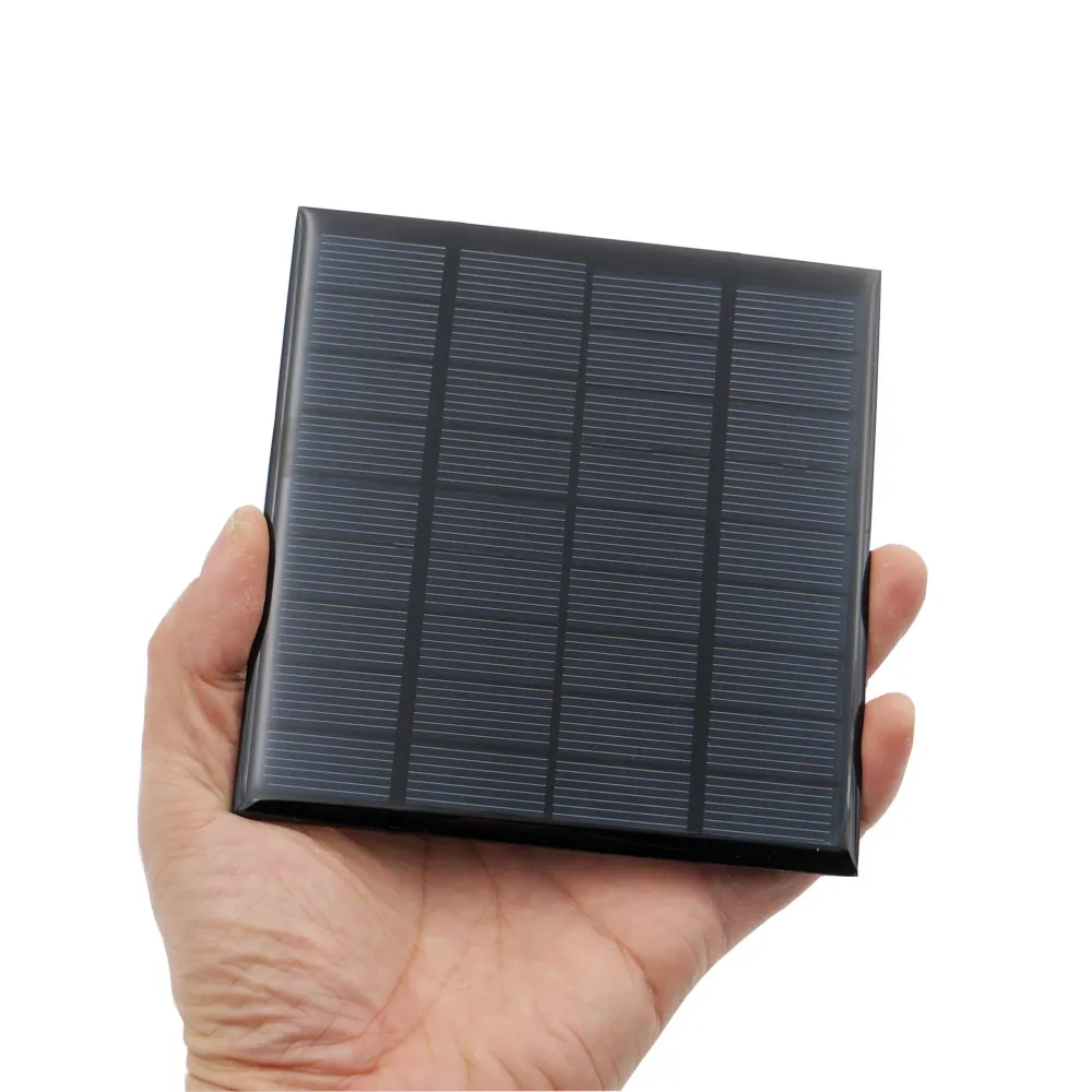 

9V 222mA 2Watt 2W Solar Panel Standard Epoxy polycrystalline Silicon DIY Battery Power Charge Module Mini Solar Cell toy