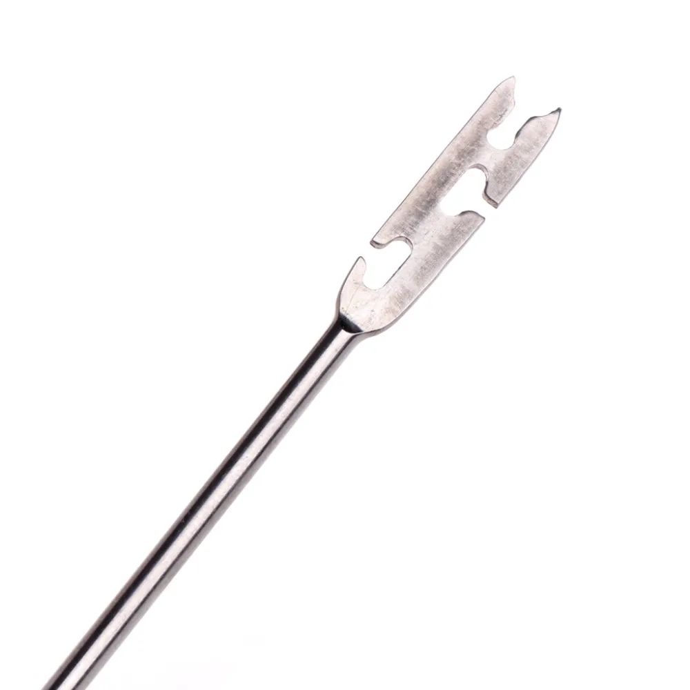 Портативные рыболовные снасти Рыба крюк PESCA Remover Detacher Extractor стальной инструмент 17