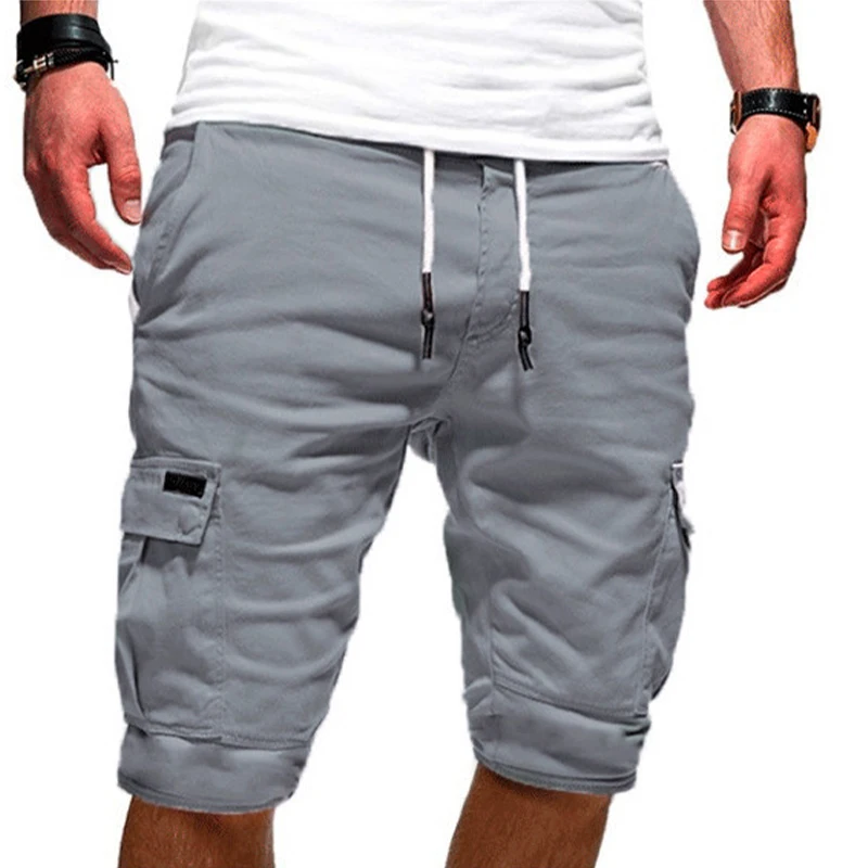 Toplimit Hot-Selling Mens Shorts Fitness Summer Casual Workout High Quality Shorts Big Multi Pocket Loose Sports Beach Shorts