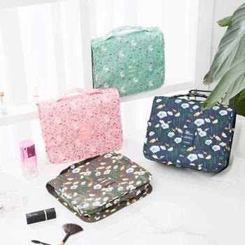 

Hanging Travel Cosmetic bag water-proof Storage Zipper bag women handbags washing toiletry kits organizer