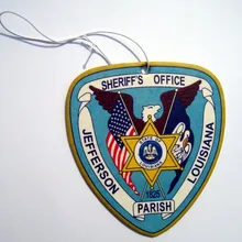 Веселая Рождественская серия, низкая цена рекламная Новинка на заказ подвесная бумажная машинка запах