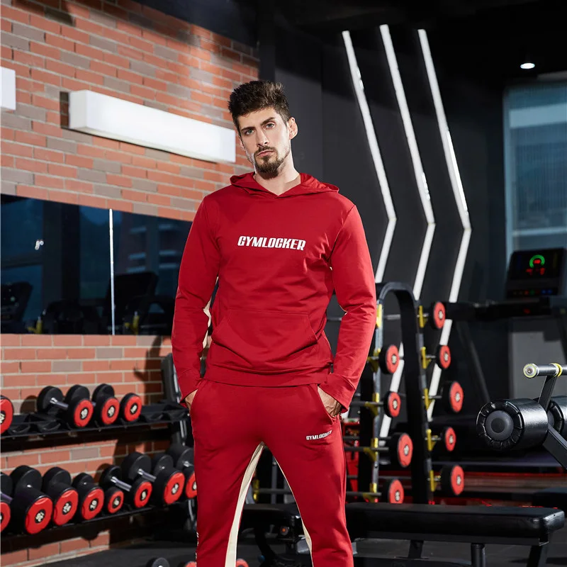 

Gyms Men's Brand Sportswear 2019 Men's Clothing Fashion Tops Casual Street Wear Men's Hoodie Joggers Fitness Men's Hoodies