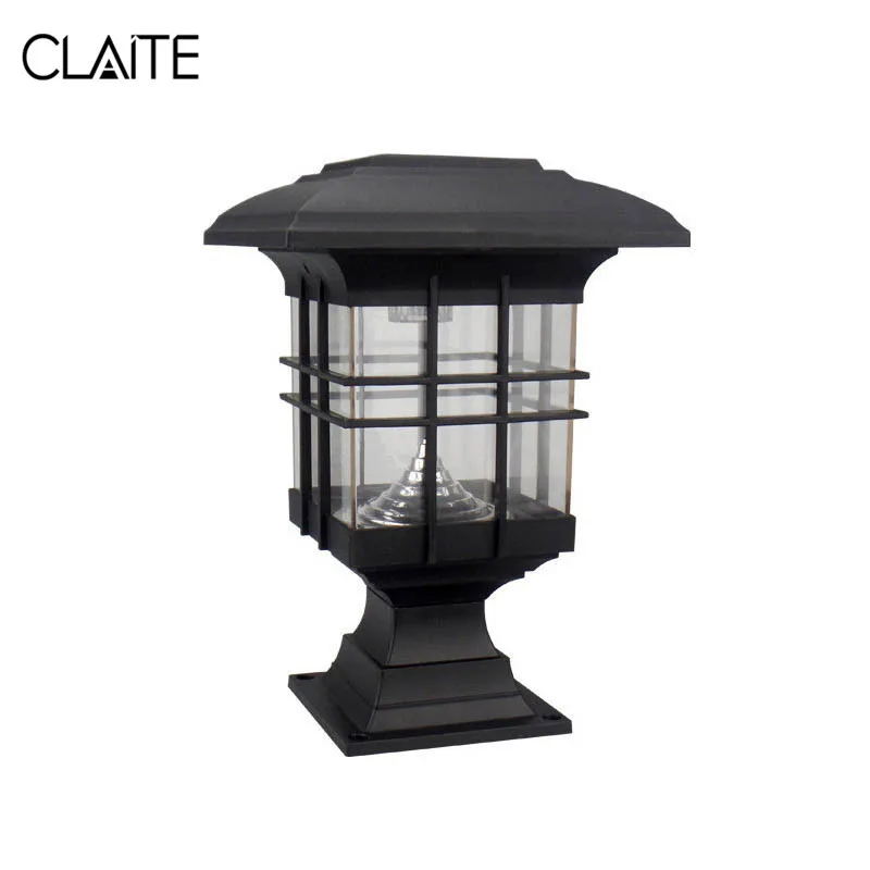 CLAITE 3LED Солнечный Мощность открытый Водонепроницаемый уличный светильник