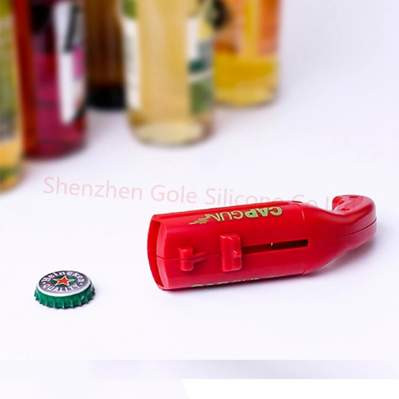 

200pcs NEW Firing Cap Gun Creative Flying Cap Launcher Bottle Beer Opener