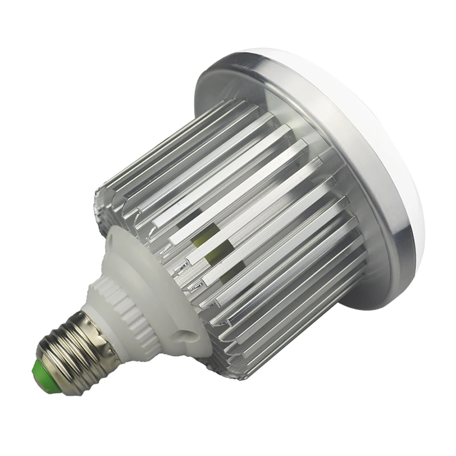  95W E27 Bulb Photo LED Video Light Daylight Warm Lamp Bi-Color 3200K-5500K 220V + Remote Control fo - 32989425140