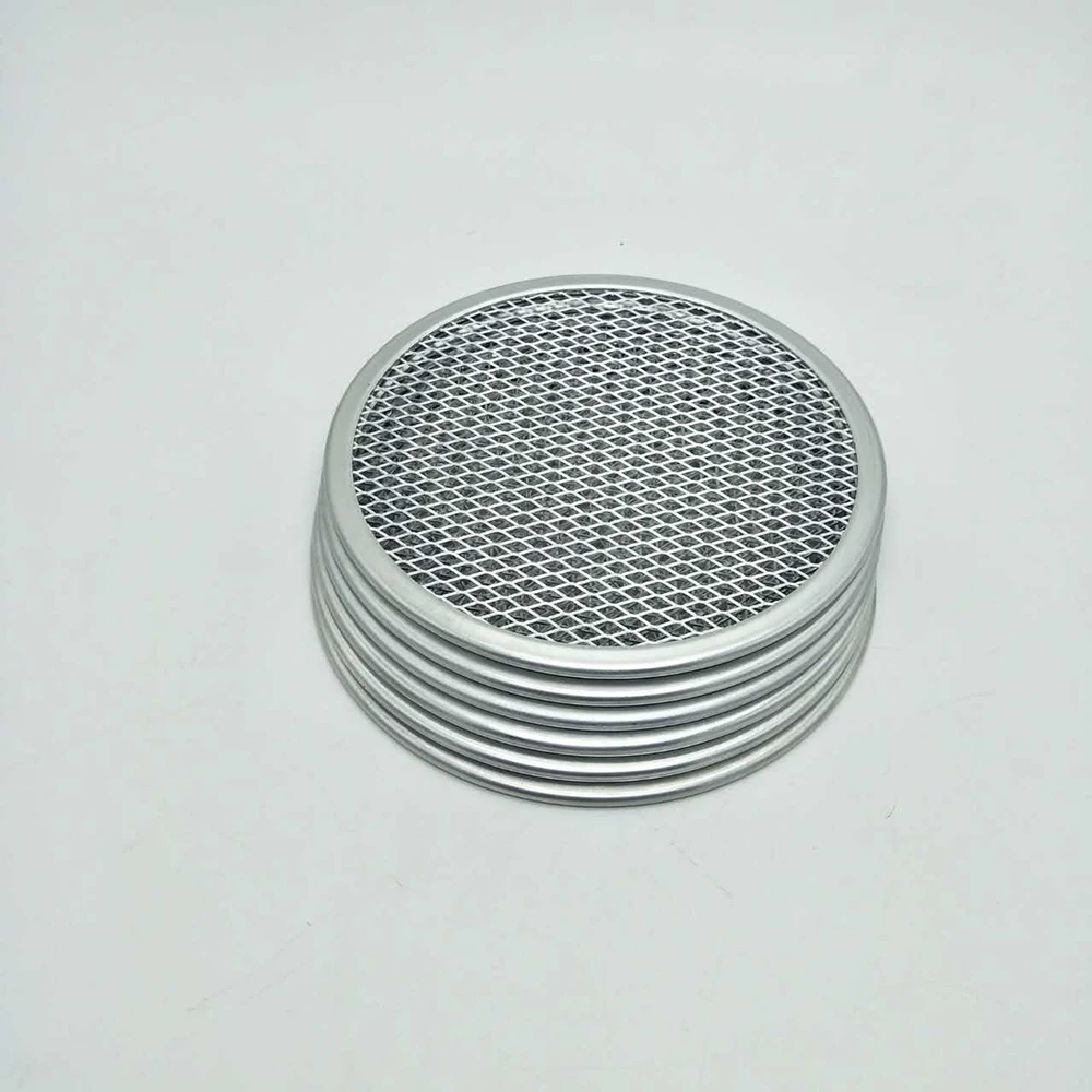 Non-stick Pizza Screen Pan Baking Tray Metal Net In Multi-size Aluminum Pizza Stones For Kitchen Cooking Tools Non-stick Pizza Screen Pan Baking Tray Metal Net In Multi-size Aluminum Pizza Stones For Kitchen Cooking Tools