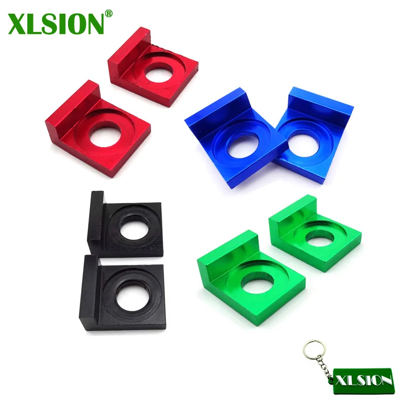 

XLSION 15mm CNC Chain Adjuster Axle Tensioner Block For Motorbikes Motoparts Dirt Pit Bike