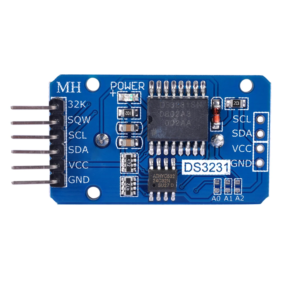 DS3231 AT24C32 IIC точность часы модуль DS3231SN для Arduino DS3231 AT24C32 межсоединений интегральных схем DS3231SN модуль памяти# nbp017