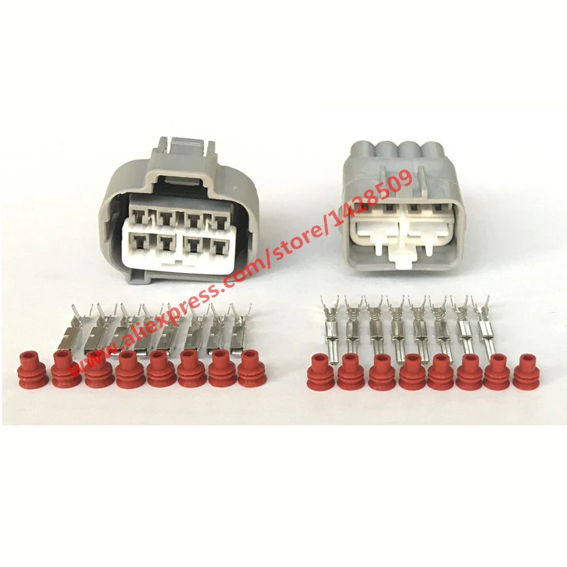 10セット90980 10897 90980 10896防水自動車コネクタメスオスプラグトヨタスープラmk4シャーシヒューズボックスplug