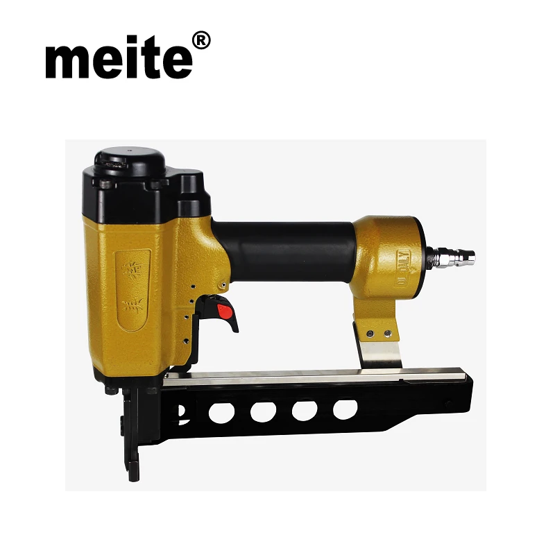 

New arrival Meite MT440KLM 1/4" 18 Gauge crown 5.72mm air stapler pneumatic stapler air nailer gun for furniture, sofa Jun.14.