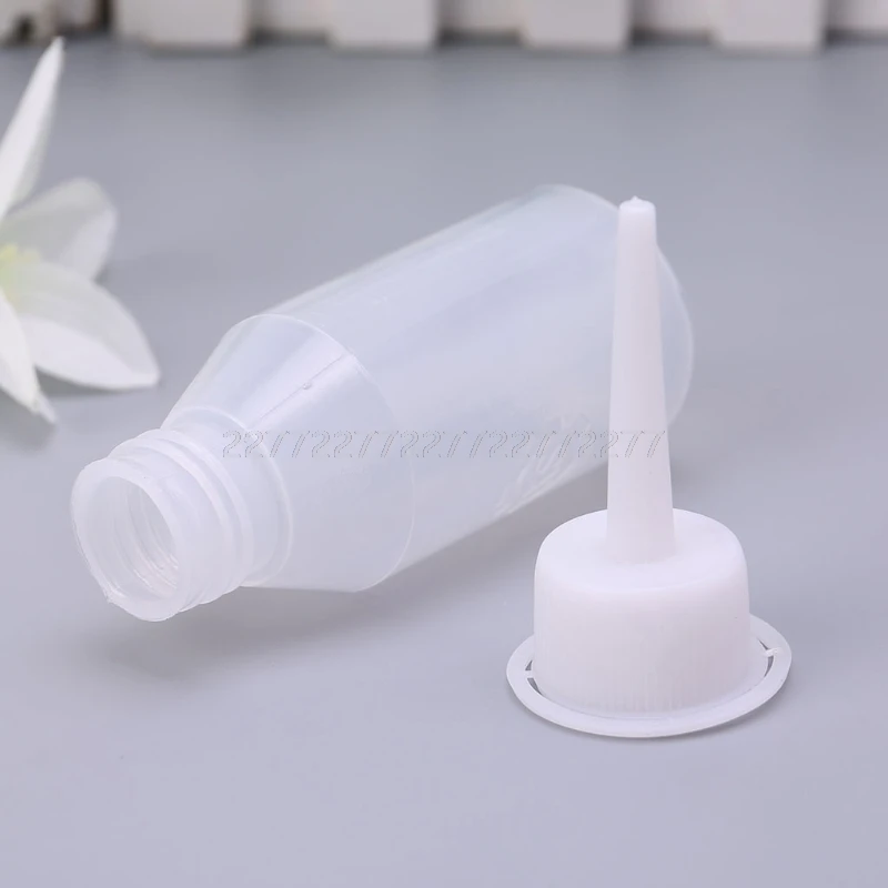 50 мл промышленный клей гель масло аппликатор выдавливание бутылка прозрачный белый струйный диспенсер N01 Прямая поставка