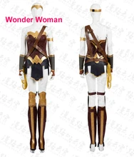 Movie Coser High Quality Custom Made Wonder Woman Cosplay Costume Wonder Woman Costume Set