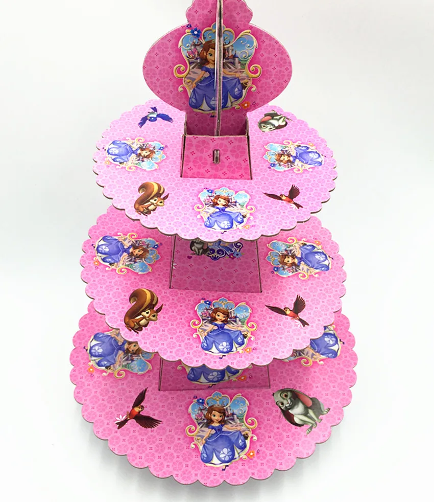 1set Lot Sofia Cake Stand Three Layers Sofia Cake Stand Boys