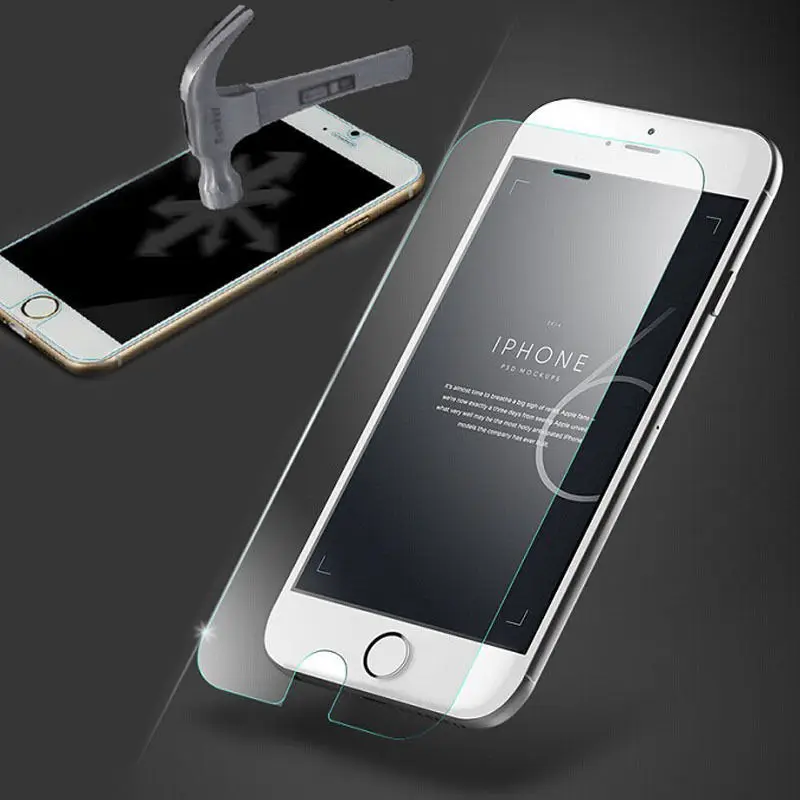 New Real Tempered Glass Screen for telefonos celulares Apple protector de pantalla iphone 6 mobile lcd vidrio cristal templado | Мобильные