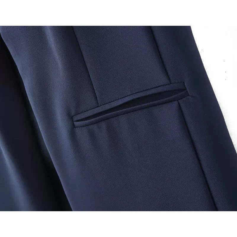 Женский пиджак жилет с воротником стойкой и двумя карманами|blazer vest|vest coat womenvest |