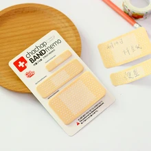 6 pcs/Lot Band sticky Memo pad Band-aid notes Post stickers Stationery office accessories School supplies DM432
