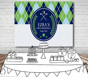 

custom golf partee sports argyle background High quality Computer print party photo backdrop