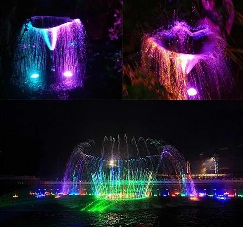 waterproof pool lights 10W Flood light Underwater led aquarium lamp swimming pool Waterproof IP65 DC 12V 110V 220V Convex Lens Free Shipping submersible led lights with remote