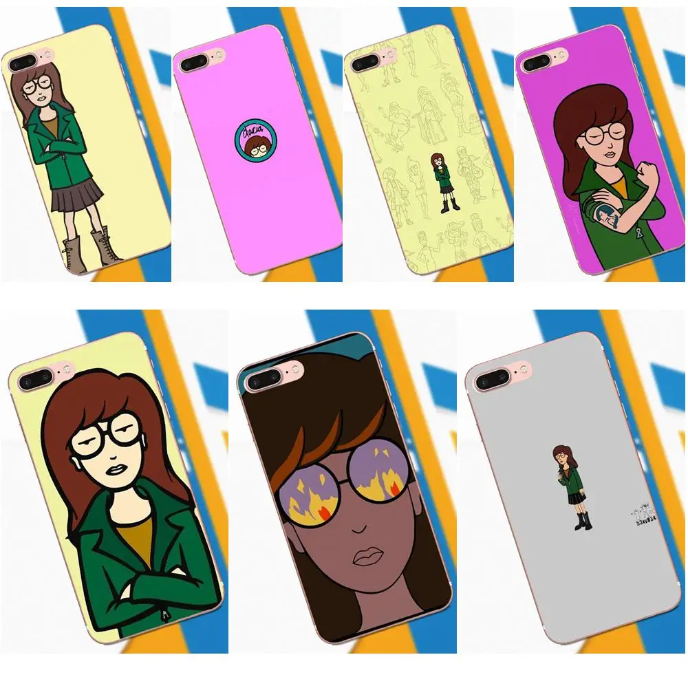 

Tpwxnx TPU Art Cover Case For Huawei G8 Honor 5C 5X 6 6X 7 8 9 Y5II Mate 9 P7 P8 P9 P10 P20 Lite Plus 2017 Daria Morgendorffer