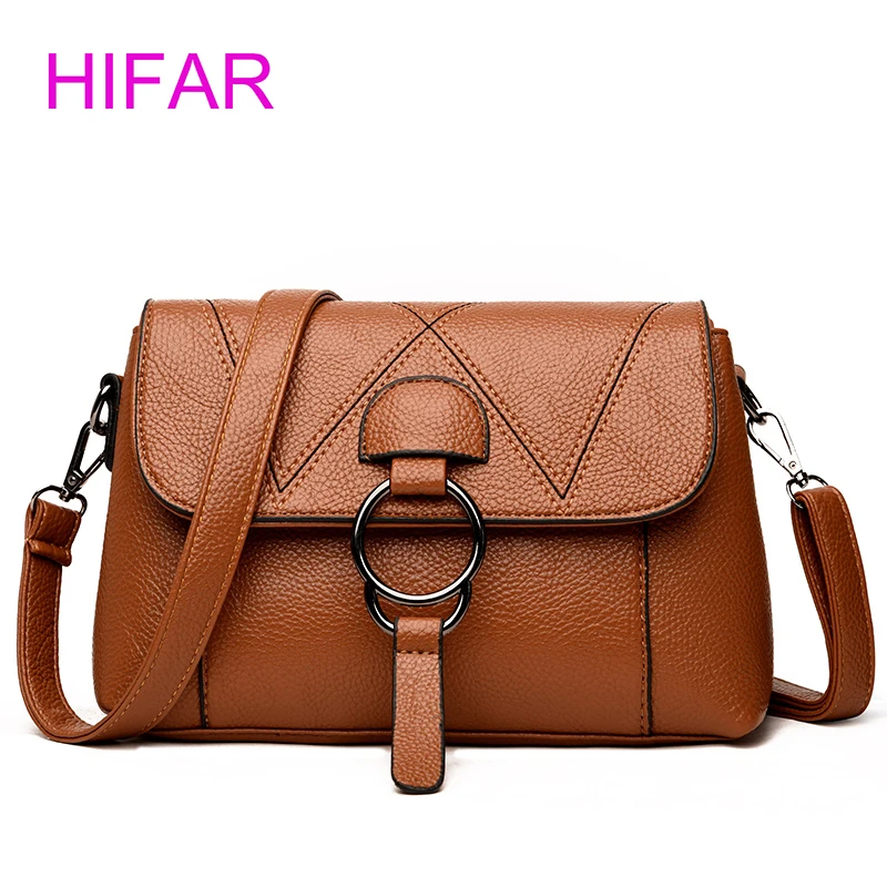 

2018 Fashion NEW Women Leather Handbags Women Messenger Bags Designer Crossbody Bag Women Tote Shoulder Bag Top-handle Bags Flap