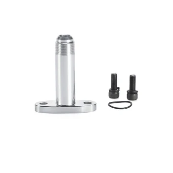 

Turbo Oil Drain Return Flange Adapter AN10 Extended CNC Process leakproof for T3 T4 GT28 GT30 GT35 T25 YC101456