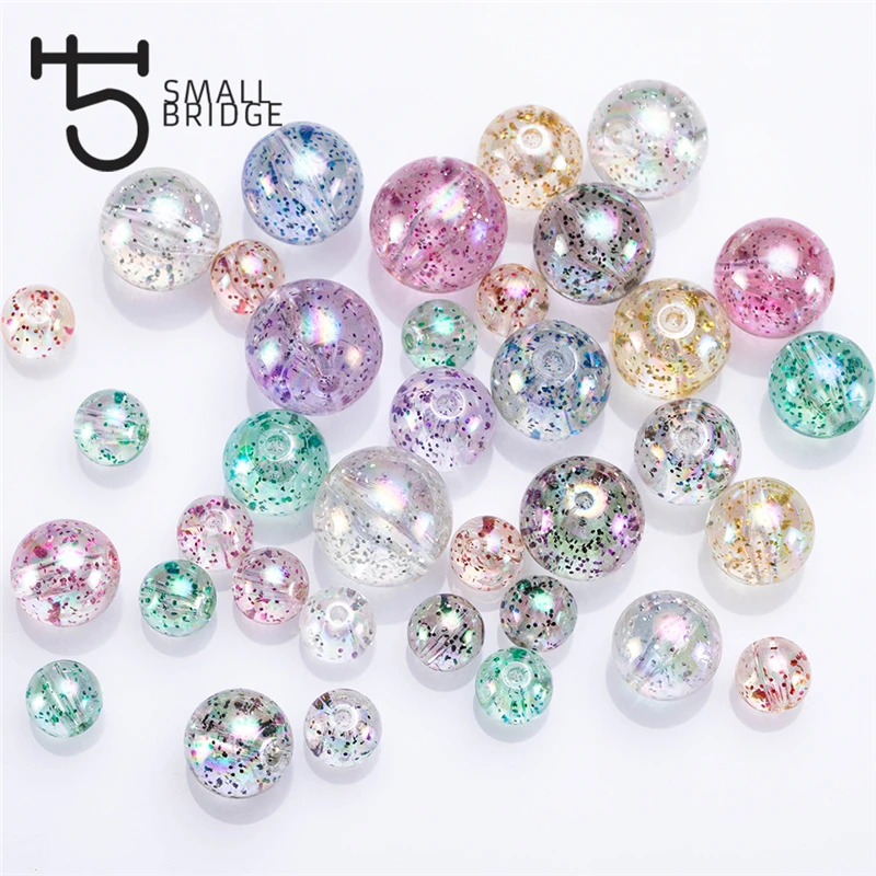 Resin Glitter Beads (6)