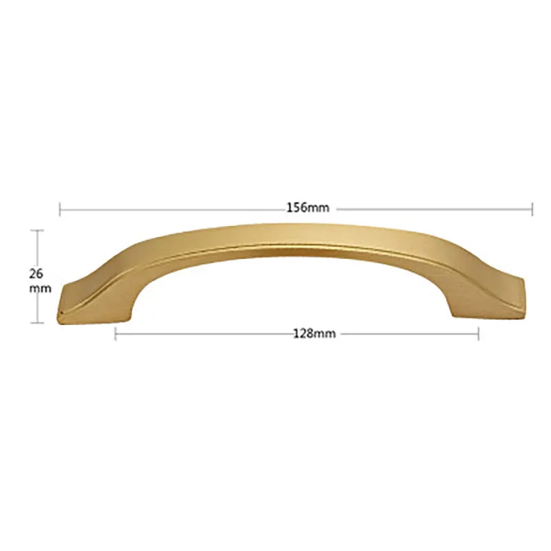2 шт./лот, латунные ручки для шкафа, ручки для выдвижных ящиков, ручки для шкафа, европейские мебельные ручки для шкафа, золотая ручка - Цвет: 15