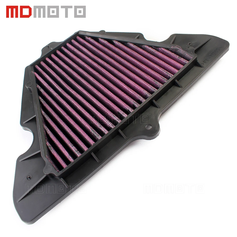 

Motorcycle High Flow Air Cleaner Element Replacement Air Filter For Kawasaki Z1000 Z 1000 2010 2011 Air Filters protection Cover