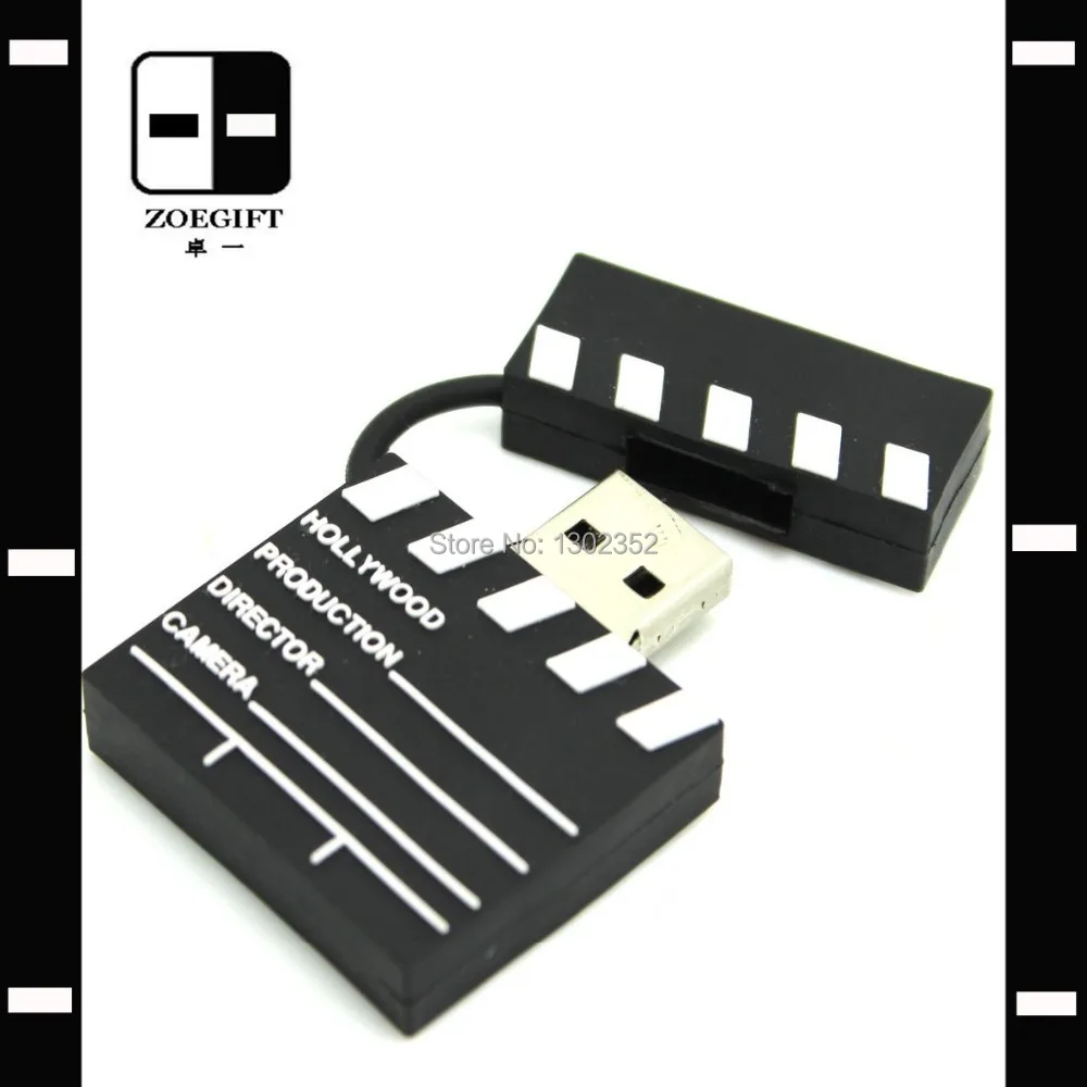 Movie Clapper Board USB Flash Drive 64GB Pendrive Memory Sticks