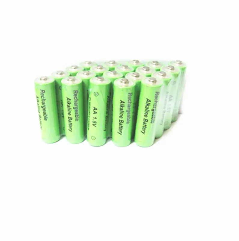 New 20pcs/lot aa batteries 1500mah 1.5V alkaline rechargeable battery
