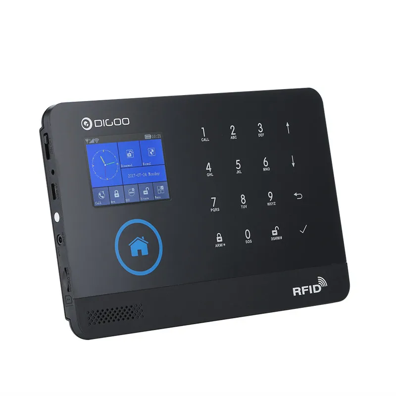 DIGOO DG HOSA 3G 433 МГц беспроводной черный GSM и WIFI DIY умный дом Охранная сигнализация