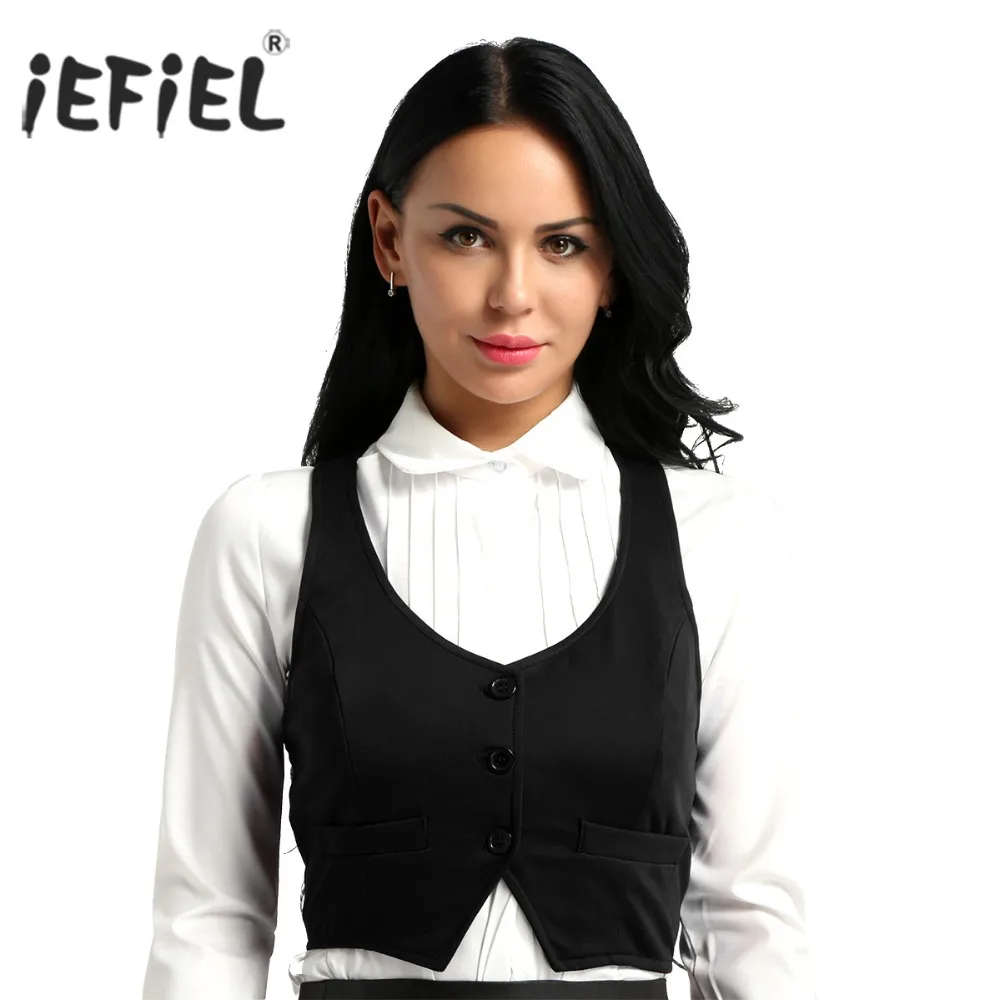 Womens Fashion Clothing V Neck Sleeveless Button Down Fitted Racer Back