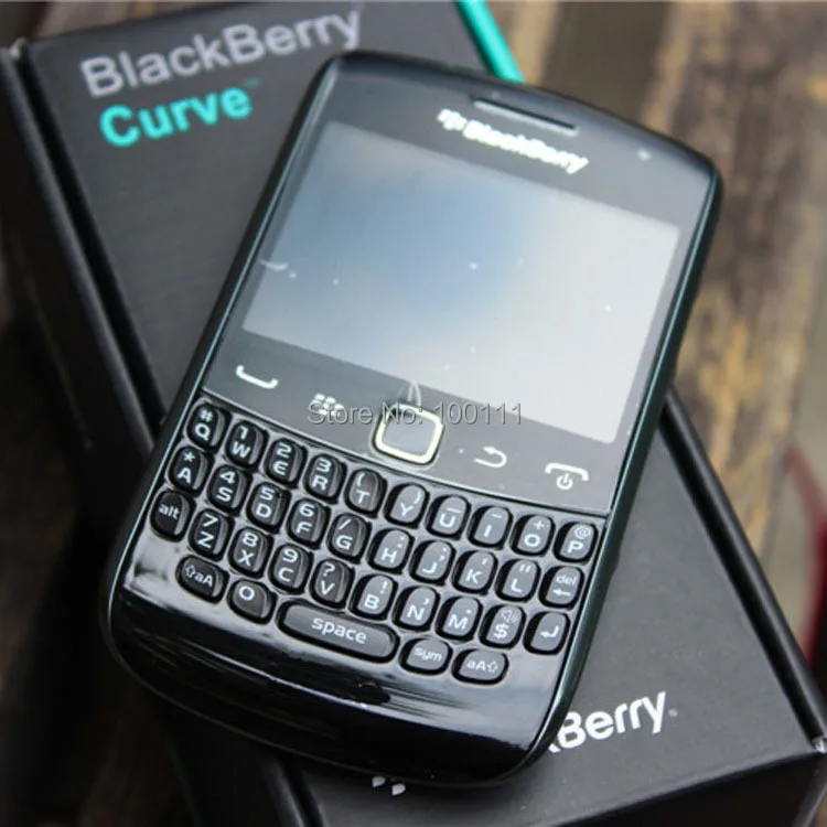 Разблокировка Blackberry Curve 9360 сотовый телефон 5MP камера QWERTY клавиатура Восстановленный мобильный телефон
