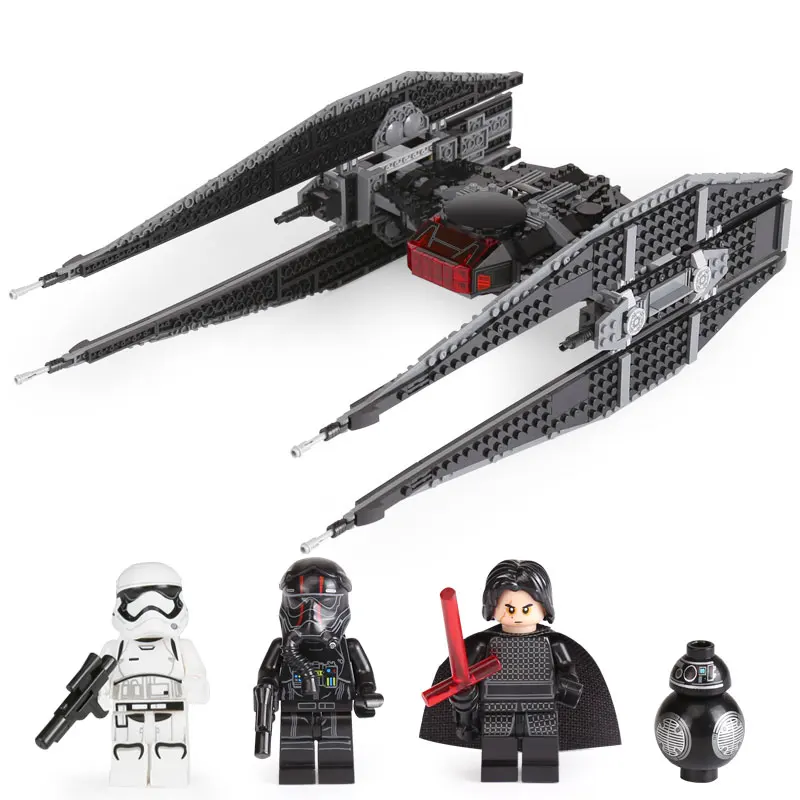 

Lepin 05127 705Pcs Star Plan Series legoing Tie Model Fighter 75179 Building Blocks Bricks Educational Toys As Christmas Gifts