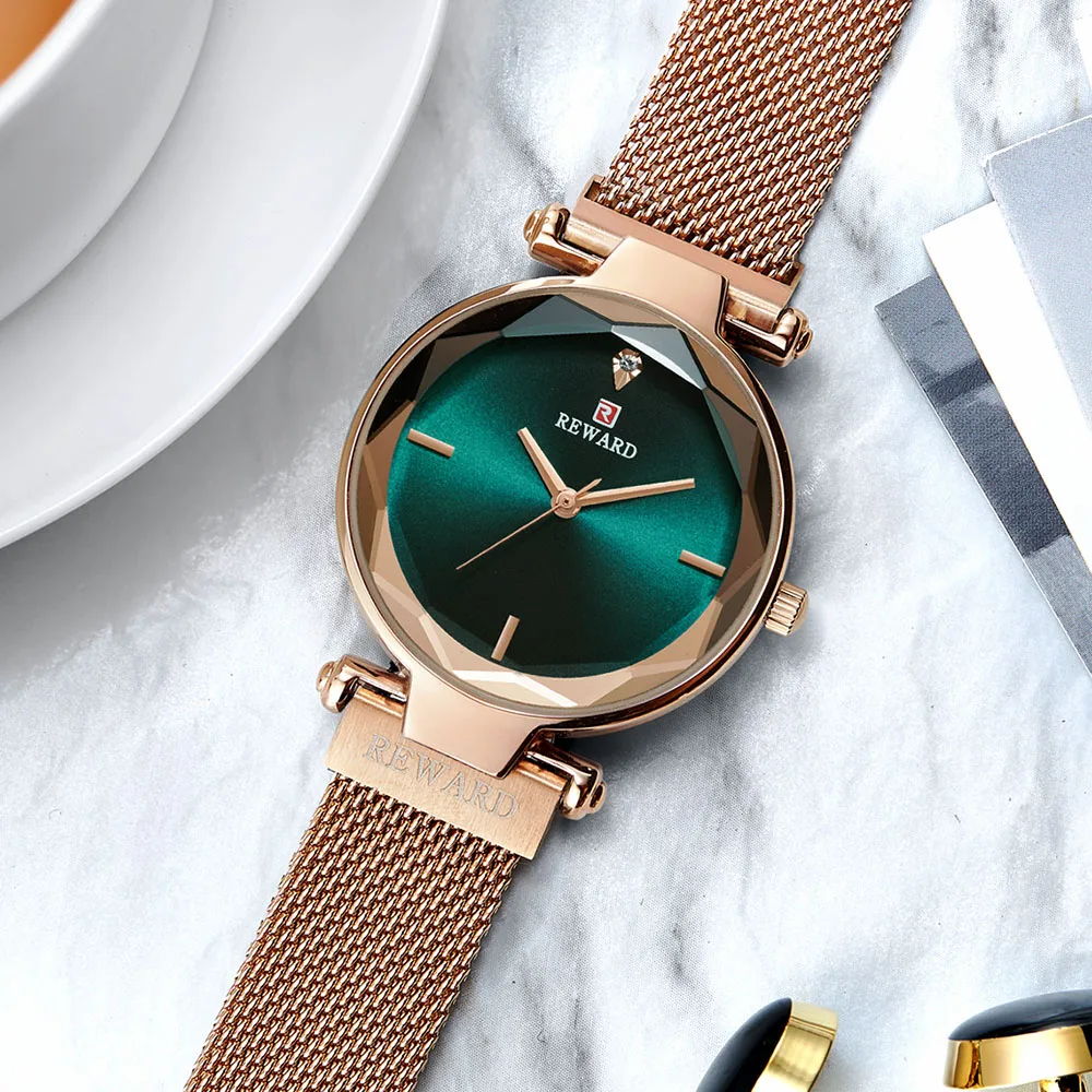 Роскошные Брендовые женские магнитные наручные часы черные миланские петля сетчатый ремешок наручные часы модные часы под платье со стразами часы