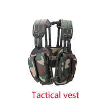 Новинка года для мужчин Airsoft Открытый Тактическая Военная облегченная модульная система переноски снаряжения армейские Охота камуфляж жилет