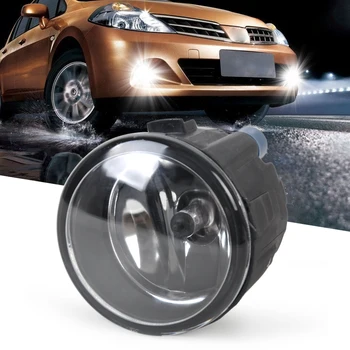 

DWCX 1PC Right / Left Fog Light Lamp with H11 Halogen 55W Bulb Assembly for Infiniti QX50 FX37 G37 Nissan Rogue Versa Juke