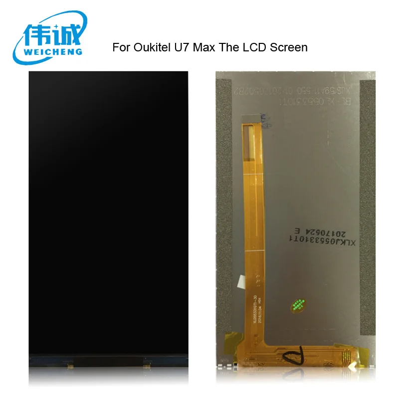 

WEICHENG Top Quality Replacement For Oukitel U7 Max LCD Screen Display Digitizer Assembly + Free Tools