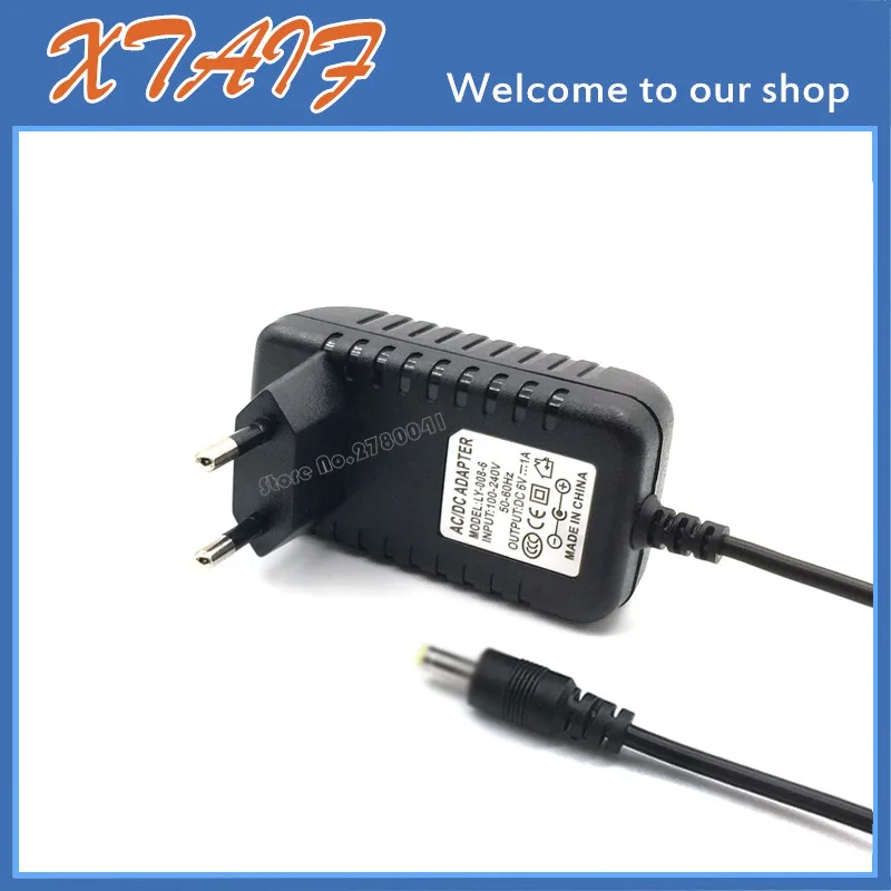 6V AC/DC מתאם כבל חשמל עבור Omron M4 I 