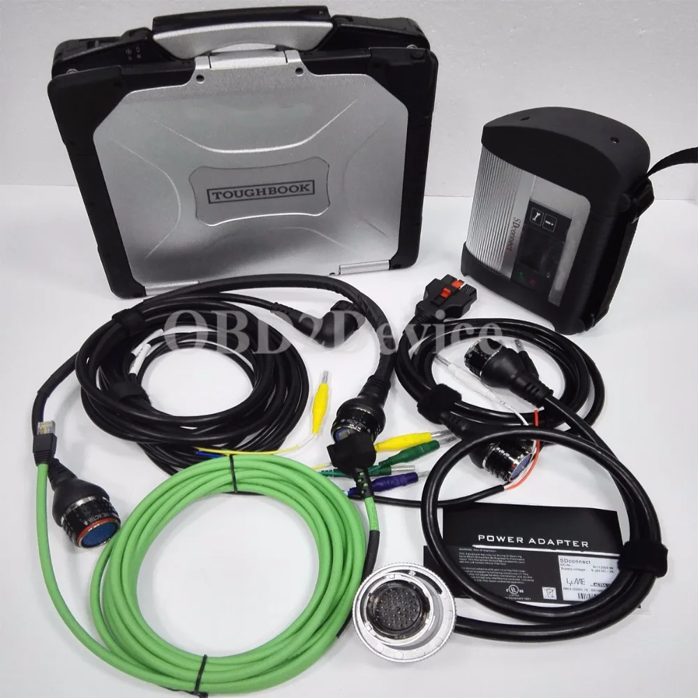 SD Connect C4 with laptop cf30