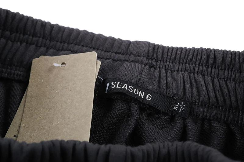 19ss Kanye West Season 6 Sweatpants Pants Men Women Aesthetic Sport Hip Hop Joggers Cargo Pants 3