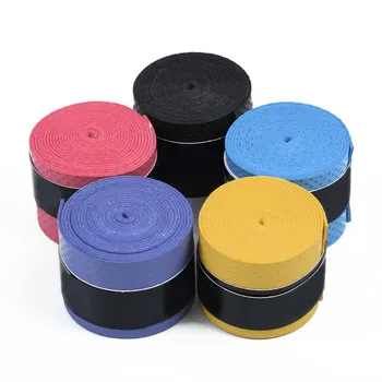 

60pcs/Box Tennis Overgrips Band Sweat Badminton Racket Grip Anti-Skid Strip Tape