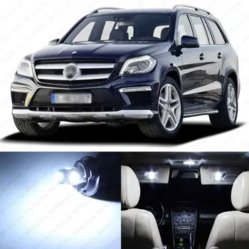 

17 x LED Interior Light Package Reading Light For W164 ML Class ML350 ML550 ML63 AMG ML300 Interior dome map Light Kit