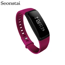 Seonstai Артериального Давления V07 Smartwatch Умный Браслет Heart Rate Monitor Watch SmartBand Беспроводной Фитнес для IOS Android Phone
