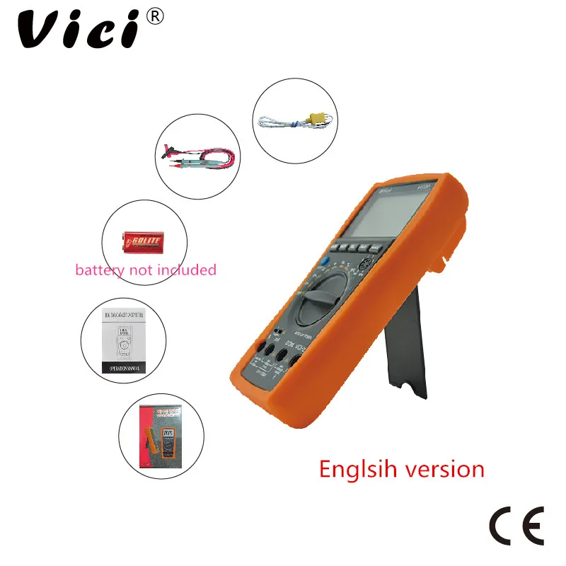 VICI VC99 3 6/7 авто Диапазон Цифровой мультиметр DC AC Напряжение Ток Сопротивление