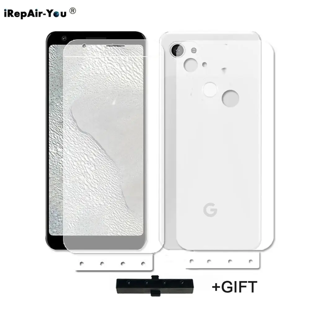 

iRepair-You 2PCS Soft TPU Full Cover Curved Hydrogel Film For Google Pixel 3A 3AXL Front & Back HD Clear Screen Protector Film