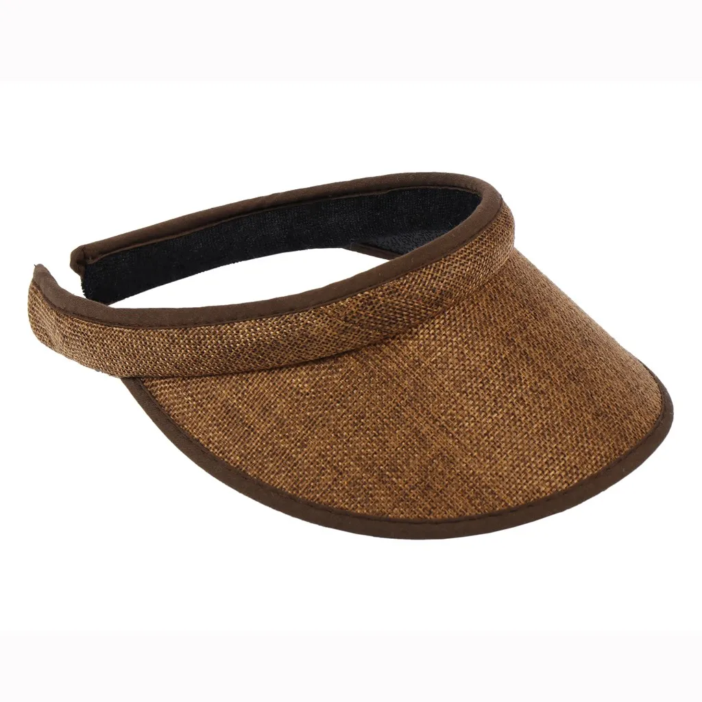 قبعات لا تغطي الرأس بالكامل الصيف للجنسين الأطفال أطفال قبعة الشمس ظلة قبعة دراجة الشمس في الهواء الطلق شاطئ كاب قابل للتعديل D90328