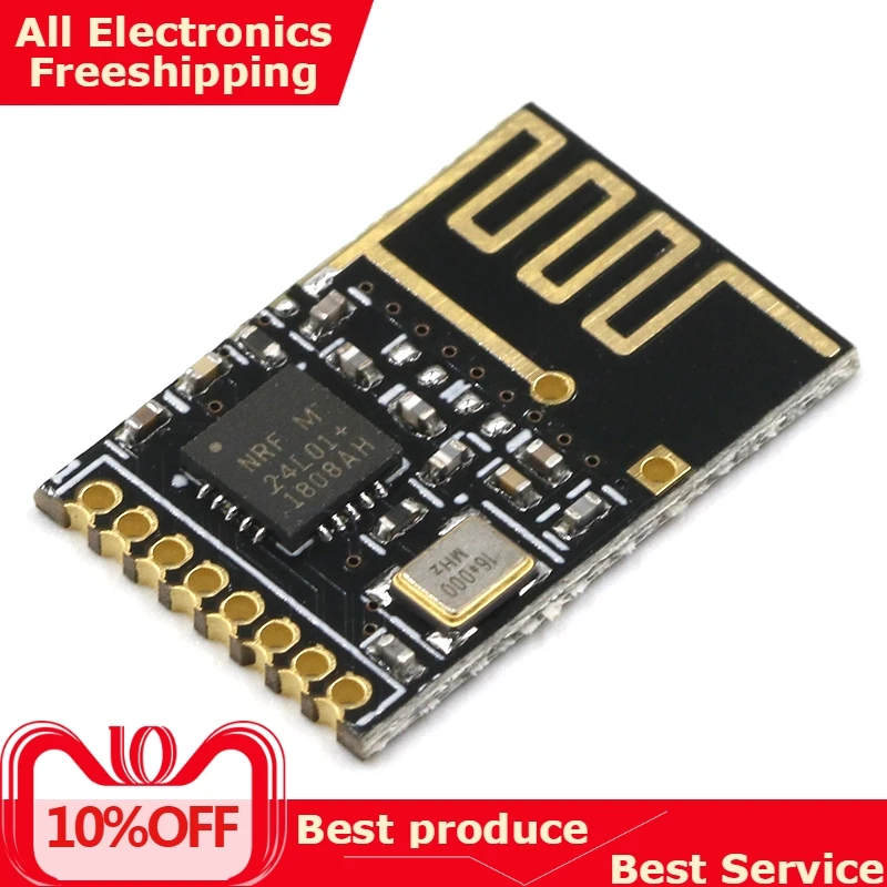 

NRF24L01+ wireless data transmission module 2.4G / the NRF24L01 upgrade version 2Mbit/s NRF24L01 Socket Adapter plate Board
