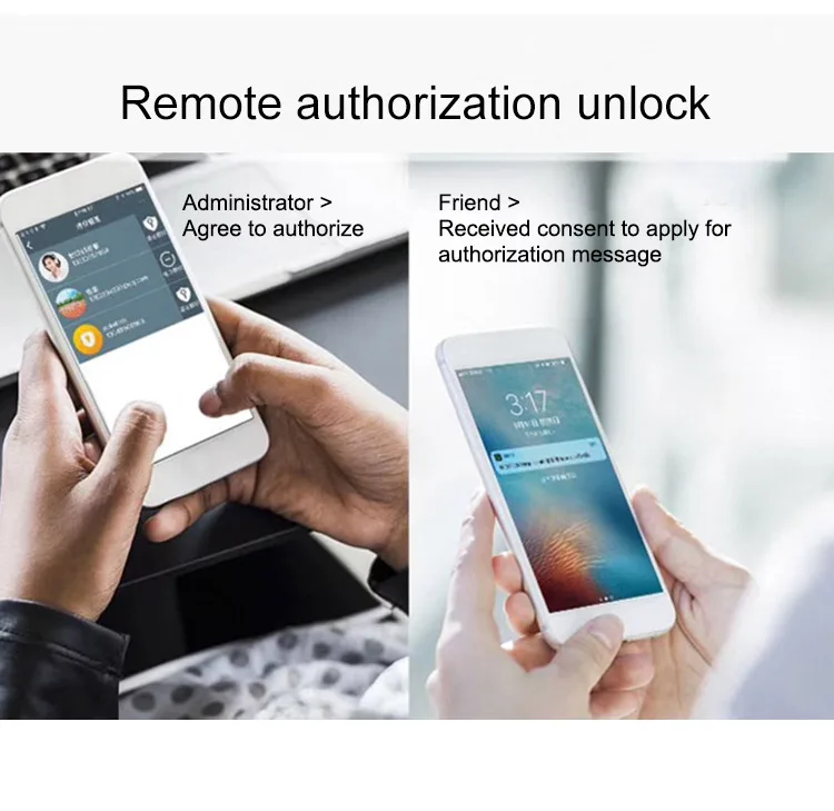 Smart Fingerprint Lock Keyless Lock Bluetooth APP  Fingerprint Unlock Anti-Theft Padlock Door Lock for Android iOS System  (7)