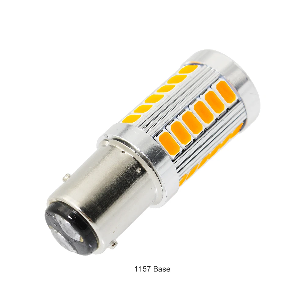 1 шт. 1157 BAY15D P21W 33 LED 5630 SMD Автомобильные задние лампы стоп сигналы автомобильные